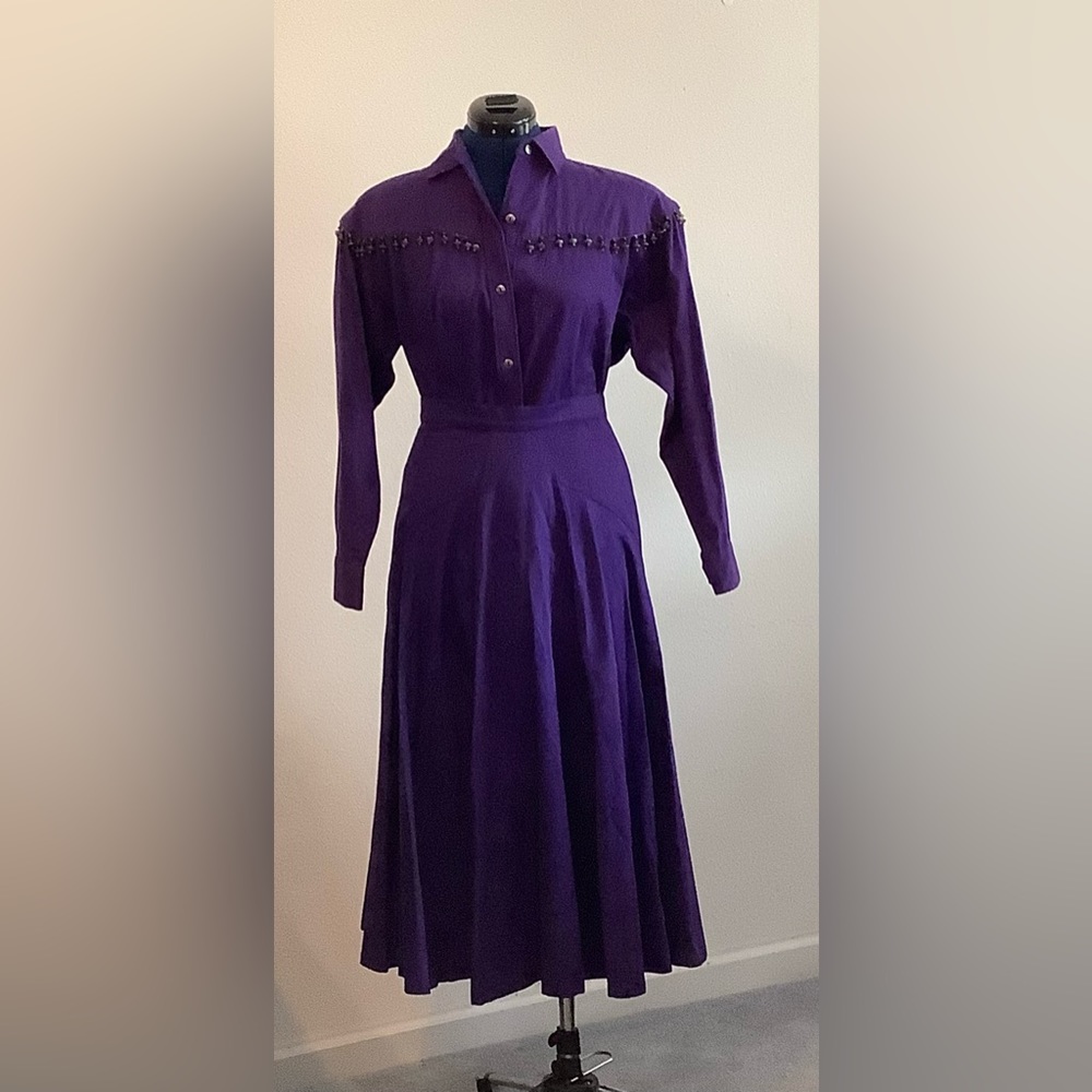Western top and skirt outfit